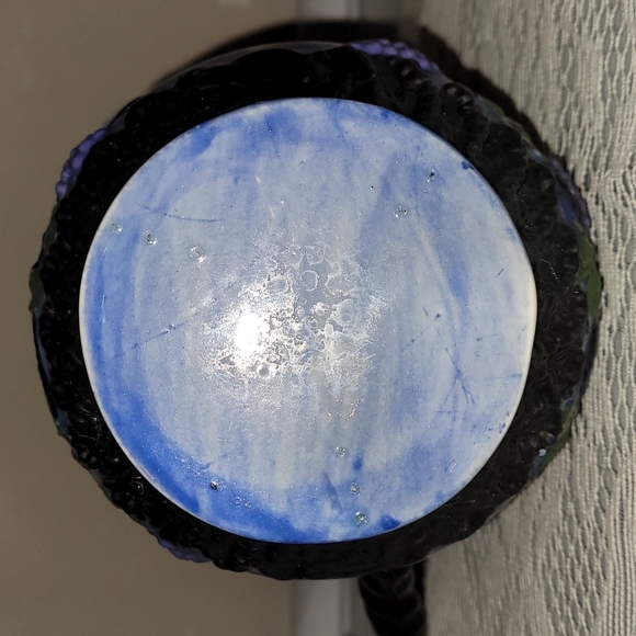 Vintage Hand Painted Pitcher Man & Grapes - Picture 9 of 16